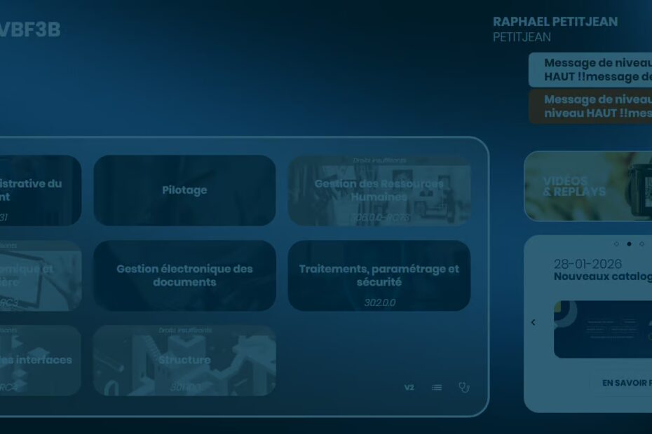 Nouveau portail CPage avec accès aux modules et contenus vidéo